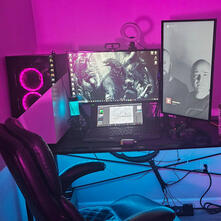 My Setup (Ignore The Cables)